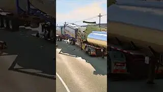 Realistic Highway Car Crashes #115