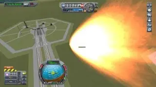 Rods From God in KSP on console (PS4), first hit: