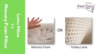 Latex VS Memory Foam Pillow Which Is The Best Choice! (Cervical Pillows Review)