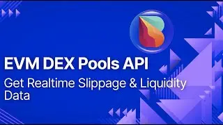 How to get EVM DEX Liquidity Pools data in Realtime?