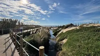 Portugal 83 Canidelo - Walking｜ Praia de Canide Sul (Beach of Canide South)｜Av. da Beira-Mar｜…