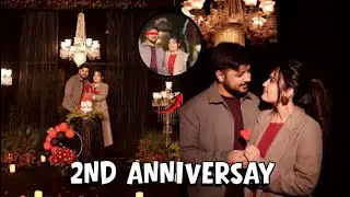 Our 2nd Anniversary Celebration 💖 | Special Surprise Gift for Areeb | Sisterology ~ Iqra Kanwal