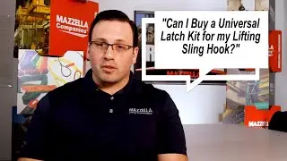 Is there a Universal Latch Kit for Lifting Sling Hooks?