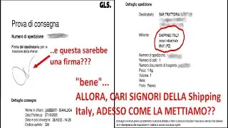 SHIPPING ITALY, SPEDIZIONIERI PER AMAZON... CARI SIGNORI, APRITE BENE LE ORECCHIE !