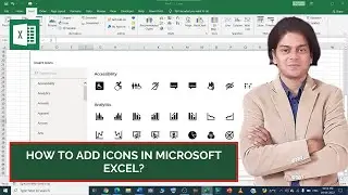 How to add icons in Microsoft excel?