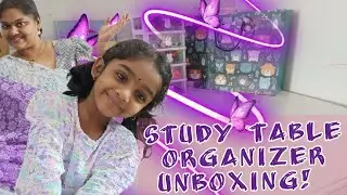 Study table organizer unboxing | organizer unboxing | pen organizer review