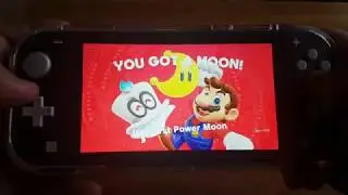 Super Mario Odyssey on Nintendo Switch Lite