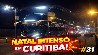 NATAL CAÓTICO EM CURITIBA! ÔNIBUS LOTADOS E MOVIMENTAÇÃO INTENSA 🚍🔥 - #31