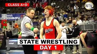 Nebraska 2023 State Wrestling Championships - Class A and D Day 1- Feb. 16, 2023