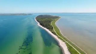 Энеберодде, Дания, Съемка С Дрона на 5K, DJI Air 2S
