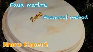 Making Imitation marble and creating old oak effect&hellip;.