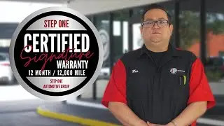 Signature Certified Warranty with Wesley Dodson at Step One Pensacola