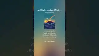 Genesis Chapter 8 (KJV) | Psytrance Christian Bible Music
