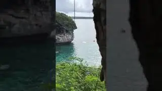 saut du haut des falaise de jokin ( Nouvelle caledonie 2021)