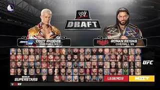 WWE Draft 2023: Who goes where? | (Crazy predictions in WWE 2K23)