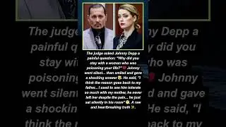 Johnny Depp's SHOCKING Answer To The Judge 🤯