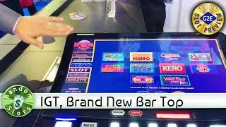 Предварительный обзор игрового автомата Brand New Bar Top, IGT, G2E 2019 (#G2E2019)