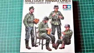 Inbox Review - Tamiya Kit #35129, German Soldiers At Rest