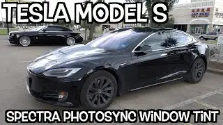 Tesla Model S Spectra Photosync Window Tint (Best Heat Rejecting Tint)
