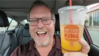 Burger King Mango Peach Lemonade Review !