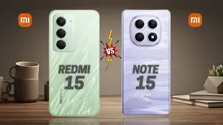 Redmi 15 5G vs Redmi Note 15 5G  Full comparison ⚡Which one is Best