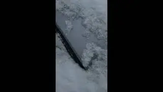 Snow in Milton, Fl.