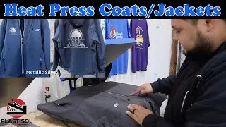 How to Heat Press a Jacket | Make Extra Income