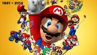 history of mario (1981 to 2016)