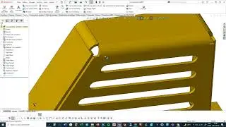 Solidworks ajustement des coins