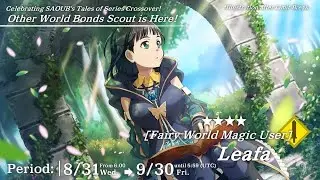 Fairy world Mage User Leafa Sword art online Unleash Blading