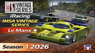 iRacing IMSA Vintage Series at Le Mans | Season 1 2026