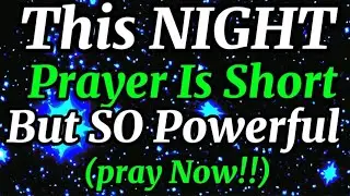 Night Prayer for Seniors 💯♥️🙏 | Peaceful Sleep, Strength, Protection & God’s Comfort Tonight 💯♥️💞🙏