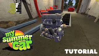 Forma mais fácil e rápido de montar o motor - Tutorial My Summer Car