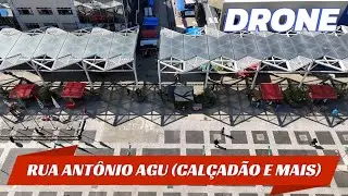 Drone em Osasco: Rua Antônio Agu (um dos maiores centros comerciais do Estado de São Paulo) e região