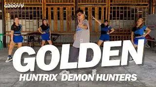 GOLDEN by HUNTR/X ( Kpop Demon Hunters ) | TikTok Viral Remix | Zumba | FITNESS GROOVY