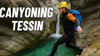 Canyoning Iragna 😄 im Tessin - Fun in the Sun ☀️ #action #outdoors #mountains