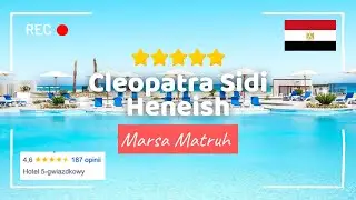 🇪🇬 Cleopatra Luxury Resort 5⭐ Marsa Matruh, Egipt - Hotel Tour, Luksusowy hotel 🌊💙 #egipt