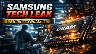 10 Former Samsung Employees Charged Over DRAM Technology Leak to China