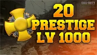OMG| 2O PRESTIGES AND LEVEL 1000 IN MWR | Modern Warfare Remastered Rank Structure!
