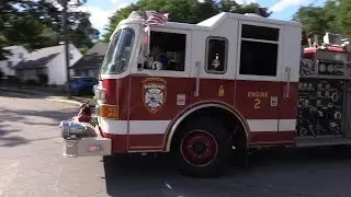 Passaic Fire Department Car 94 and Engine 2 Responding on River Rd