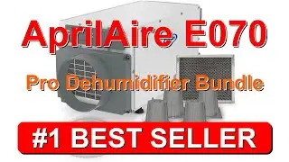 AprilAire E070 Pro Dehumidifier Bundle - 70 Pint Whole House Dehumidifier  - B09SGLCGJN
