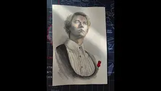 Speedpaint | Coriolan Snow &mdash; An Experiment in Silence | The Ballad of Songbirds and Snakes