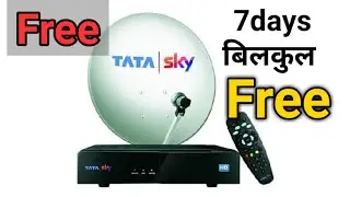 #lockdown-21 #stayhomestaysafe Free 7days tata  sky offer | how to use|