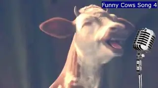 FUNNY COW DANCE 4 |  COW DANCE & COW MUSIC WITH MOOING SOUNDS |  COW VIDEOS |  FUNNY COWS SONG