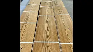 Reclaimed white oak & Antique heart pine flooring
