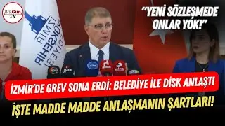 İzmir'de belediye ile DİSK anlaştı! Cemil Tugay'dan flaş açıklama 