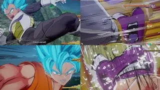 SSGSS Goku & Vegeta VS Golden Freiza Boss Fight-Dragon Ball Z: Kakarot