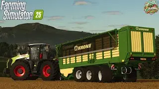 FS25! | Сбор соломы! | Кинлайд! | День 10! | #fs25 | #cjfarms