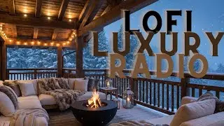 Lofi music, chill hop, relax jazz Lofi, cozy winter views
