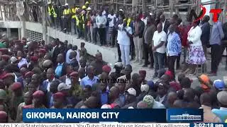 Ruto Powerful Speech in Gikomba Promises a New Market!!
